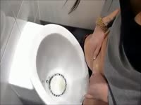 [ Scat Porn ] Tattooed slut shits in man's comfort room